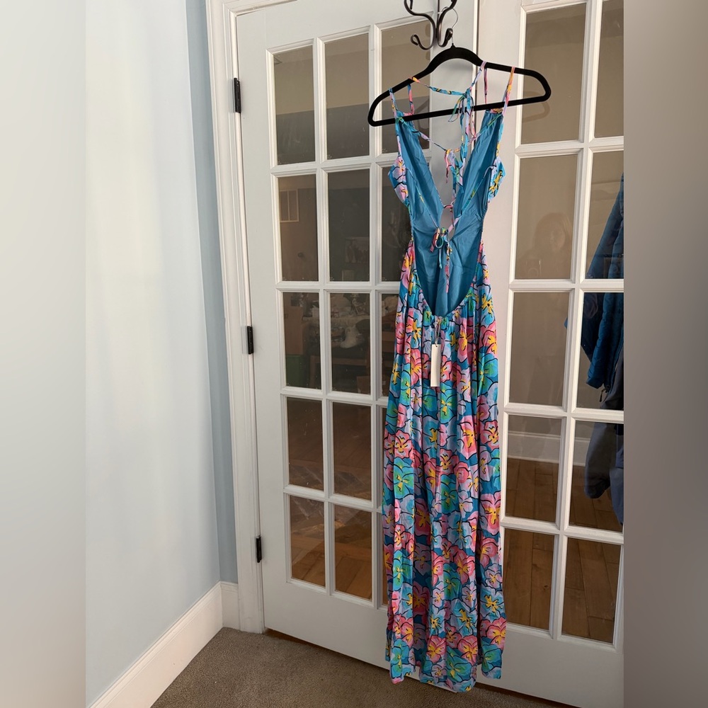NWT For Love And Lemons Yasmin Maxi Dress Size small - Picture 13 of 13